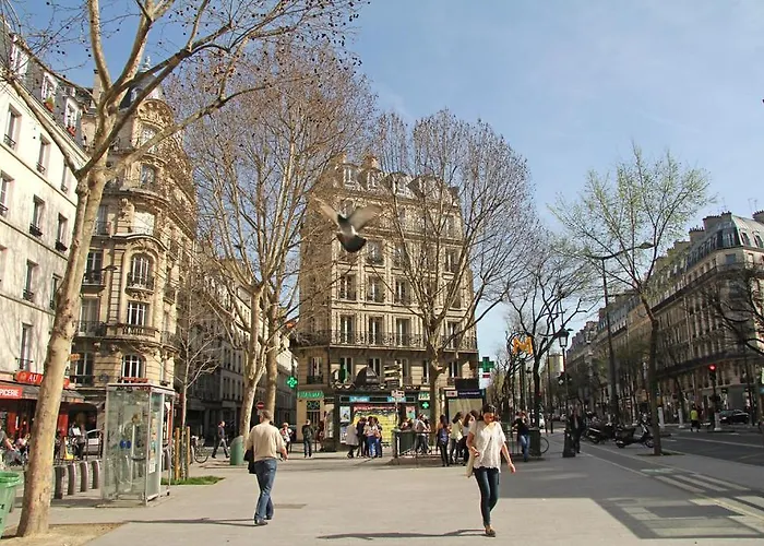 Lägenhet Bel Proche Palais Des Glaces Et Musee Grevin Republique *